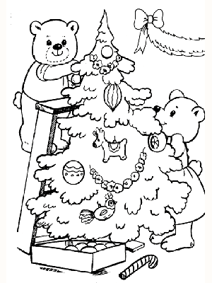 Dibujos de árboles de navidad
